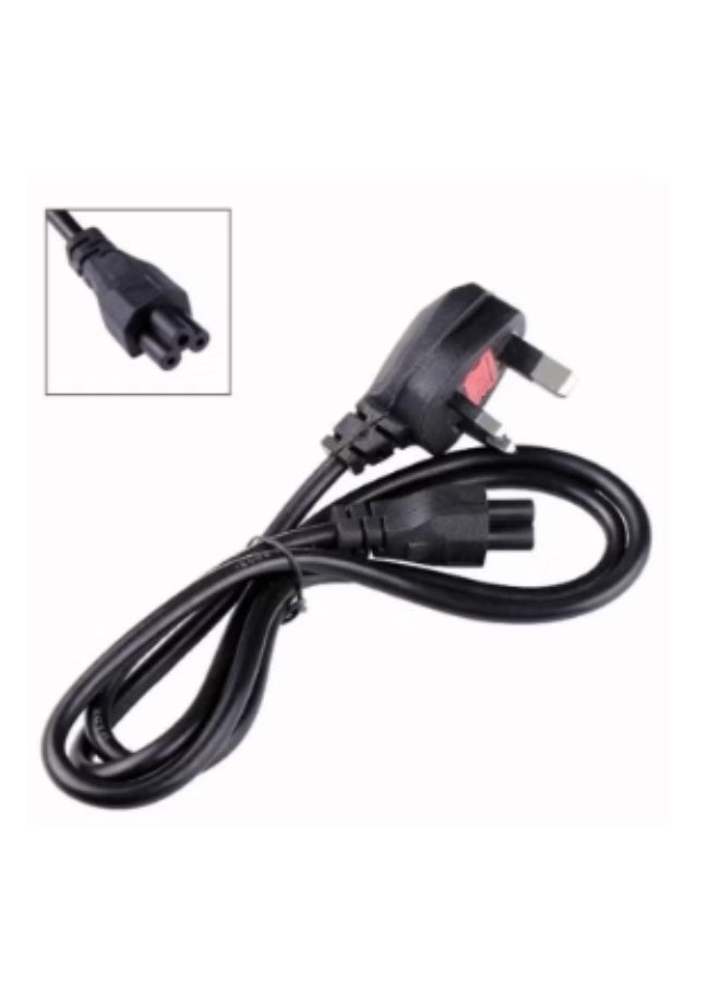 Laptop Power Cable 3 Pin Mains lead Power uk Plug for Laptop AC-Adapter Charger Acer Dell HP Compaq Toshiba Vaio Delta Asus Lenovo Electric Equipment 1.5m - Image 2